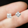 Minimalist Square Stud Earrings For Women, Commuter Fashion Daily Outfit Jewelry Accessories view 5