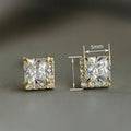 Minimalist Square Stud Earrings For Women, Commuter Fashion Daily Outfit Jewelry Accessories view 4