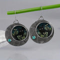 Alloy Maillard Style Cat Drop Earrings, Vintage Artistic Ethnic Fashion Earrings For Women view 3