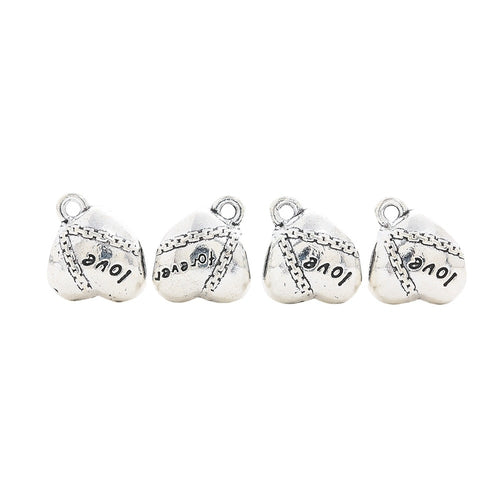 DIY Vintage Zinc Alloy Three Way Single Dangle Perforated Large Hole Bead For European Bracelet 4027