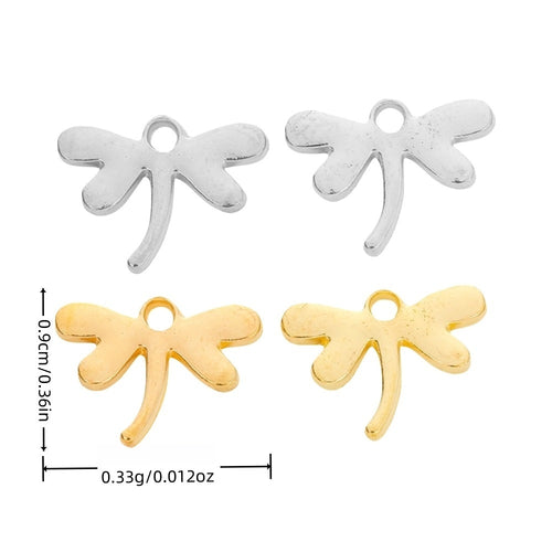 Zinc Alloy Dragonfly Charm Pendant No.845774 for DIY Necklace Bracelet Jewelry Making