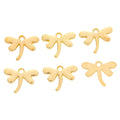 Zinc Alloy Dragonfly Charm Pendant No.845774 for DIY Necklace Bracelet Jewelry Making view 3
