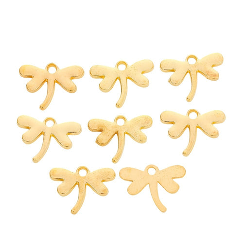 Zinc Alloy Dragonfly Charm Pendant No.845774 for DIY Necklace Bracelet Jewelry Making