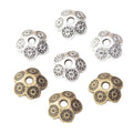 Zinc Alloy Flower Cap Jewelry Findings Accessories for DIY Jewelry Making view 4