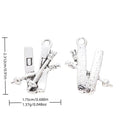 Antique Silver Zinc Alloy Skis Charm Pendant for DIY Necklace Bracelet Jewelry Making view 1