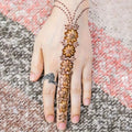 Bohemian Butterfly Relief Open Ring For Women, Adjustable Exotic Vintage Statement Jewelry view 3