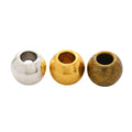 Vintage Alloy Large Hole Round Beads For DIY European Bracelet Necklace Jewelry view 5