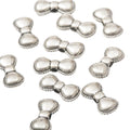 DIY Vintage Zinc Alloy Bow Tie Small Hole Bead Spacer For Handmade Bracelets And Necklaces view 2