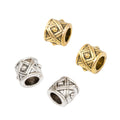 Vintage Alloy Large Hole Beads For DIY Handmade European Bracelet And Necklace Jewelry view 4