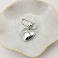 Zinc Alloy Hollow Heart Keychain Couple Bag Charm Gift view 3