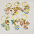 Metal Earth Tower Sun Keychain Travel Bag Charm view 2