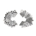 Antique Silver Zinc Alloy Pencil Shavings Charm Pendant for DIY Necklace Bracelet Jewelry Making view 2