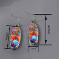 Geometric Multicolor Sticker Style Earrings For Women, Fashion Artistic Dress Matching Accessories view 4