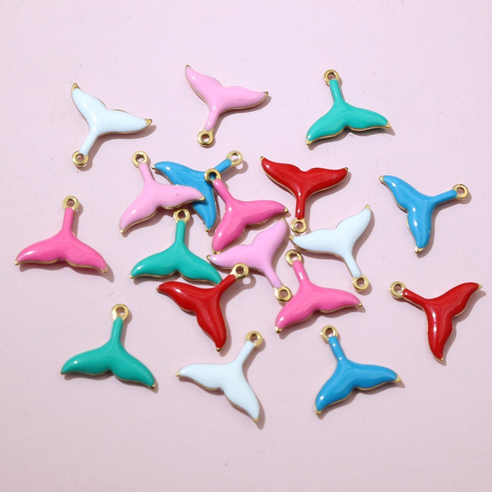 10x11mm Gold Zinc Alloy Charm Pendant for DIY Necklace Bracelet Jewelry Making