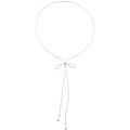 Minimalist Alloy Bow Necklace Korean Style Elegant Everyday Clavicle Chain Jewelry view 5