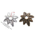 Zinc Alloy Flower Cap Jewelry Findings Accessories for DIY Jewelry Making (2927) view 1
