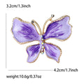 Alloy Enamel Pearl Tulip Brooch Pin For Suits And Clothing view 4