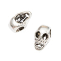 DIY Vintage Alloy Skull Large Hole Beads Jewelry Findings For European Bracelets Necklaces view 2