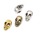 DIY Vintage Alloy Skull Large Hole Beads Jewelry Findings For European Bracelets Necklaces view 5