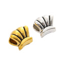DIY Vintage Alloy Shell Large Hole Beads Jewelry Findings For European Bracelets Necklaces view 4