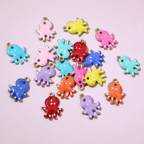 12x9mm Gold Zinc Alloy Charm Pendant for DIY Necklace Bracelet Jewelry Making