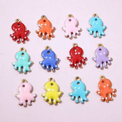 12x9mm Gold Zinc Alloy Charm Pendant for DIY Necklace Bracelet Jewelry Making