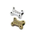 DIY Vintage Alloy Dog Bone Large Hole Beads For Handmade European Bracelets And Necklaces view 4