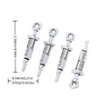 DIY Vintage Zinc Alloy Syringe Injection Pendant Charm For Handmade Jewelry Accessories view 1