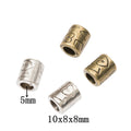 Vintage Alloy LOVE Large Hole Beads For DIY European Bracelets And Necklaces view 1