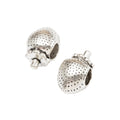 DIY Vintage Alloy Strawberry Large Hole Bead For European Bracelet Necklace Jewelry Findings view 2