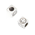 DIY Vintage Alloy Smiley Face Large Hole Bead For European Bracelet Necklace Jewelry Findings view 3