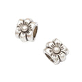 DIY Vintage Alloy Flower Large Hole Bead For Handmade European Bracelet Necklace Jewelry Findings view 3