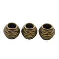 DIY Vintage Alloy Large Hole Bead For Handmade European Bracelet Necklace Jewelry Findings – Antique Bronze view 5