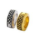 Vintage Alloy Large Hole Bead DIY Jewelry Accessory For European Bracelets And Necklaces view 4