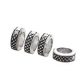 Vintage Alloy Large Hole Bead DIY Jewelry Accessory For European Bracelets And Necklaces view 3