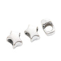 Vintage Alloy Five Point Star Large Hole Beads For DIY European Bracelets And Necklaces view 3