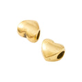 DIY Vintage Alloy Heart Large Hole Beads For European Bracelets And Necklaces view 2
