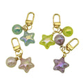 Acrylic Glitter Star Keychain Bag Charm view 5