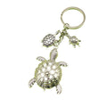 Zinc Alloy Realistic Turtle Keychain Animal Car Key Ring view 5