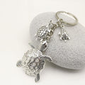 Zinc Alloy Realistic Turtle Keychain Animal Car Key Ring view 3