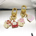 Alloy Flower Envelope Keychain Gift view 4
