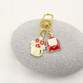 Alloy Flower Envelope Keychain Gift view 3