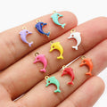 13x8mm Gold Zinc Alloy Charm Pendant for DIY Necklace Bracelet Jewelry Making view 3