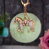 Mint-Green Crystal-Horse