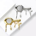 Alloy Enamel Three Birds Branch Brooch For Vintage Apparel Accessories view 1