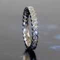 Simple Circular Ring For Women, Round Zircon Inlaid Office Daily Fashion Jewelry Accessory view 1