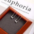 Creative Cute 3D Puppy Dog Charm Alloy Long Hook Drop Earrings For Women Elegant Sweet Earrings view 2