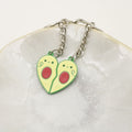 Zinc Alloy Enamel Magnetic Couple Keychain For Bag Charm Gift view 4
