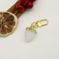 Resin Strawberry Heart Keychain For Bag Charm Gift view 6