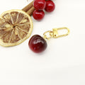 Metal 3D Cherry Keychain For Backpack Bag Charm Gift view 6